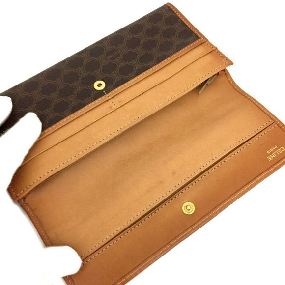 CELINE Macadam PVC Long Bifold Wallet /1E8572 - Picture 5 of 8